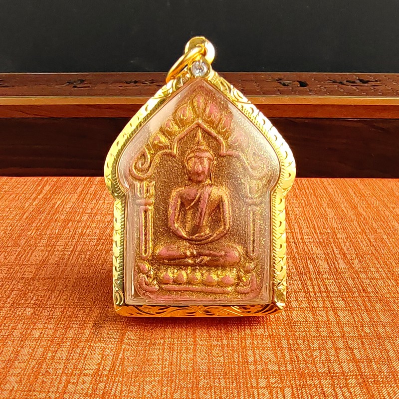 沃韵 泰国佛牌 龙婆添系 龙婆醒 龙婆暖2558法皇坤平 真牌正牌帕素