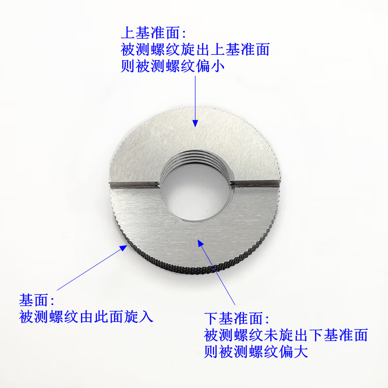 专卖成量rb螺纹环规 55锥管螺纹 r英制锥管 用螺纹密封螺纹环规 rb1/8