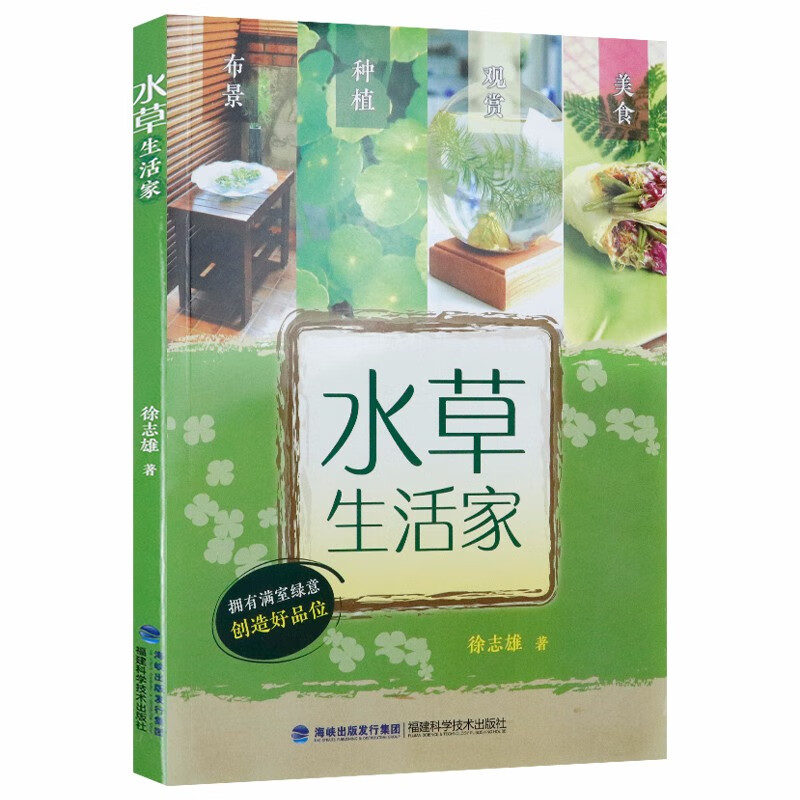 家庭园艺发现植物的秘密 巧种营养绿色蔬菜 打造别致专属花园 营造缤纷多肉世界 水草生活家 定价39.8
