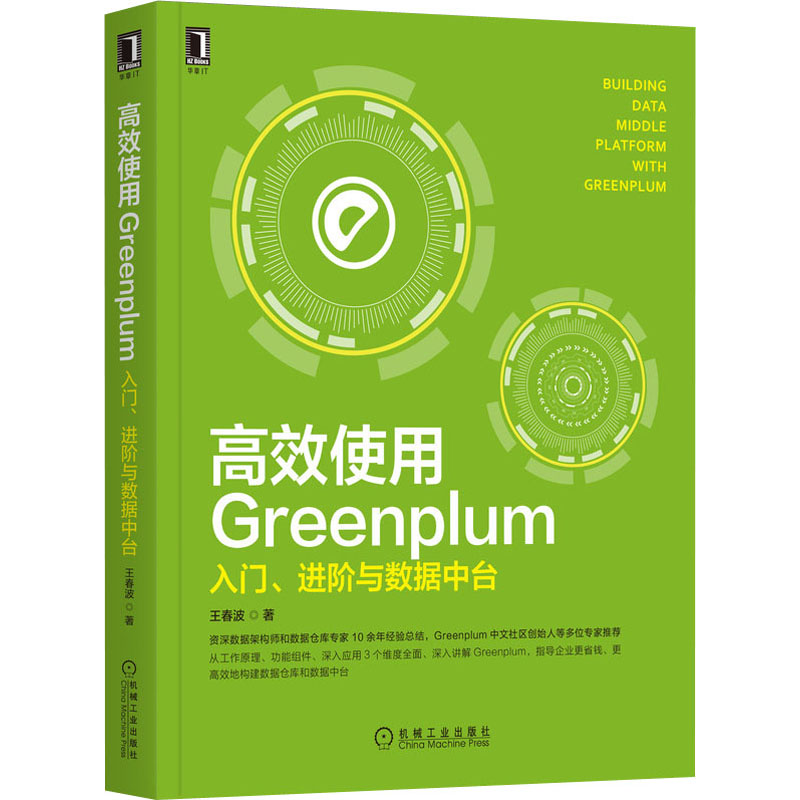 高效使用Greenplum 入门、进阶与数据中台 图书