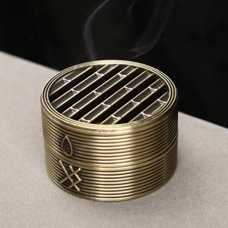 蒸蒸日上香炉家用点香用的香炉小香炉香炉熏香盘香香炉中式香插