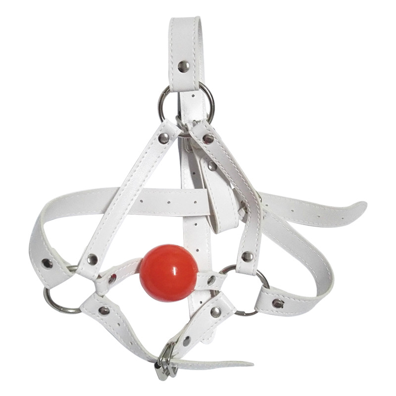 马具口枷面具口塞调教束缚玩具sm另类刺激情趣性用品 情趣马具口 趣