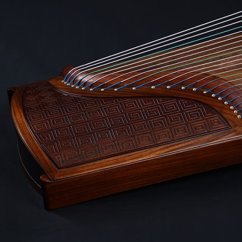鼎韵上海鼎韵906l-hw大风正气老红木考级演奏古筝琴鼎韵