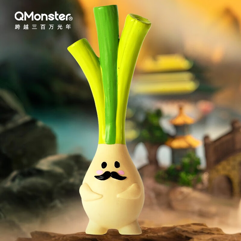 qmonsterqmonster狗狗发声玩具解闷宠物狗磨牙中小型犬蔬菜家族 大葱