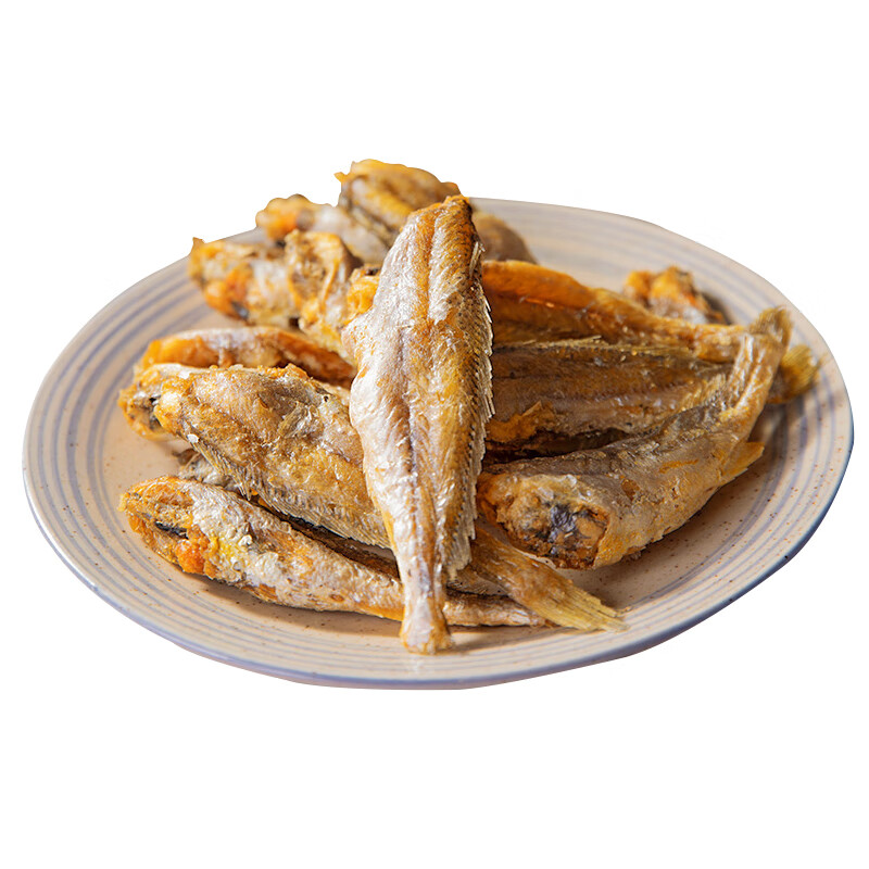 鲜有志香酥小黄鱼酥脆碳烤舟山小鱼干小鱼仔小黄鱼干海鲜零食即食