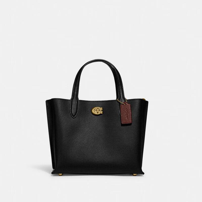 willow tote 24 新款复古休闲单肩手提包女士大容量托特包 brass