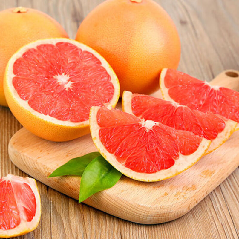 甜农人南非红心西柚 葡萄柚 新鲜水果 6个(单个300g左右)