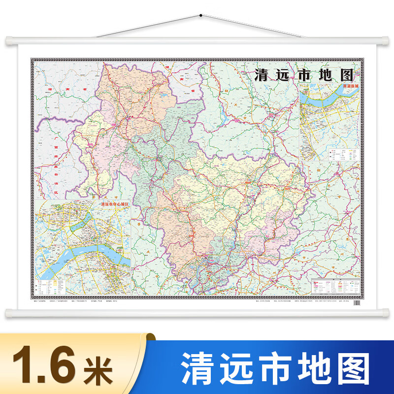 广东清远市区地图全图图片