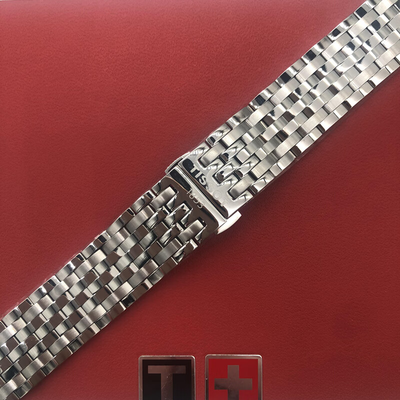 天梭表带1853适配天梭1853唯意系列t038表带 t038430a t038210a原