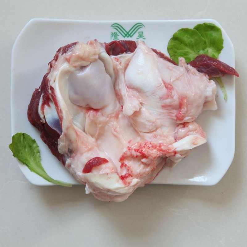 诺斯食美 新鲜黄牛膝盖骨现杀带肉带筋牛窝骨牛拐筋 精品牛窝骨1斤