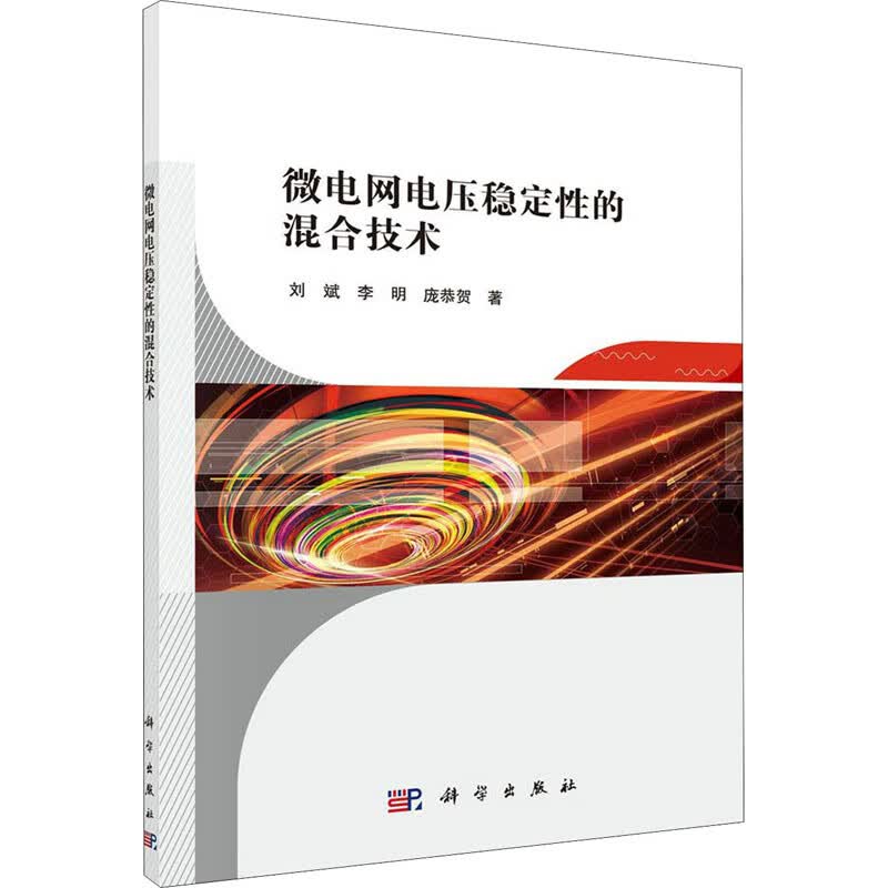 微电网电压稳定性的混合技术 刘斌,李明,庞恭贺 书籍