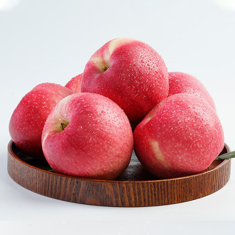 洛川苹果陕西嘎啦苹果2025年头茬新果新鲜采摘现摘现发新鲜苹果水果 15枚70mm礼盒装