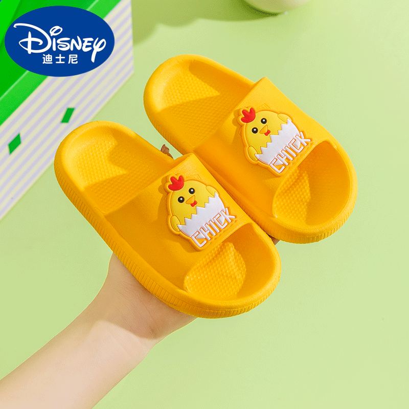 迪士尼2024年新款凉拖室内防滑宝宝儿童拖鞋男童女童家用卡通凉拖鞋