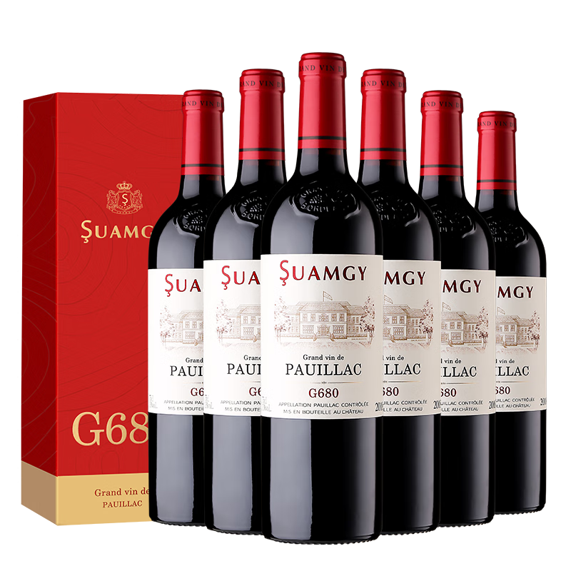 法国圣芝（Suamgy）G680波亚克干红葡萄酒价格走势及评价|葡萄酒历史价格软件