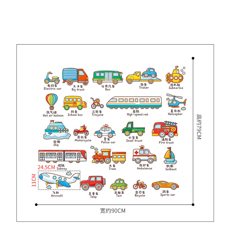 ŷ��ͼ��OUSHITU�� ǽ����ճ ��ͨ��ͯӢ�����ǽ��ֽ�׶�԰ǽ��װ���������Ȳ����� ���ȿ�ͨС�� 21.46Ԫ