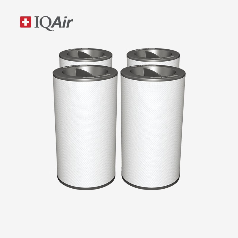 IQAir 空气净化器滤芯GC MultiGas 除甲醛过滤筒和除尘滤网组合 适用GC Series