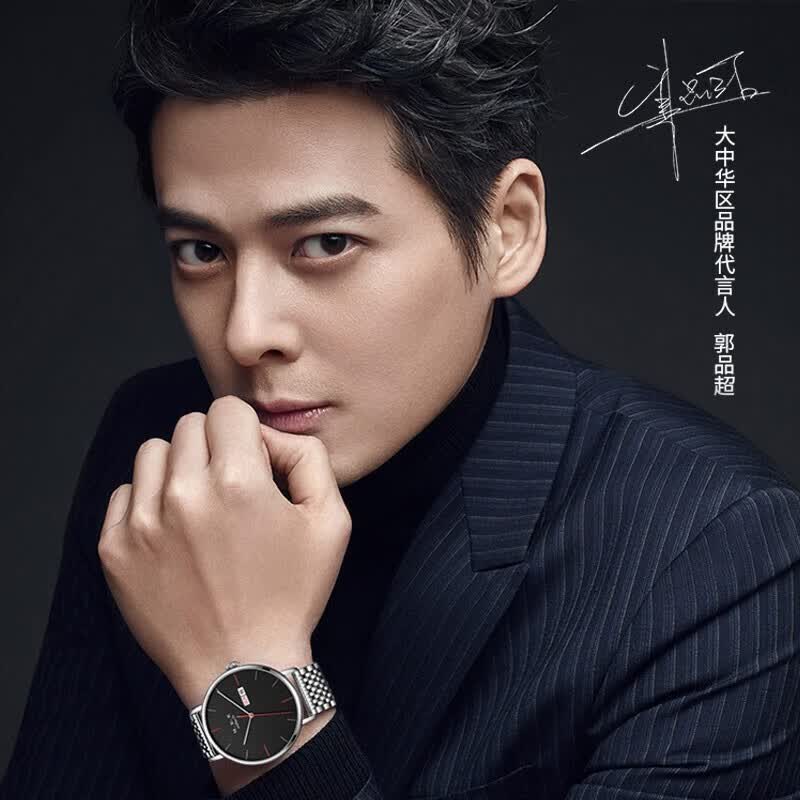 M.B.K美国品牌进口手表男士全自动机械表镂空弧面夜光防水十大男士腕表 M1009G1碧玉绿面皮带进口机芯