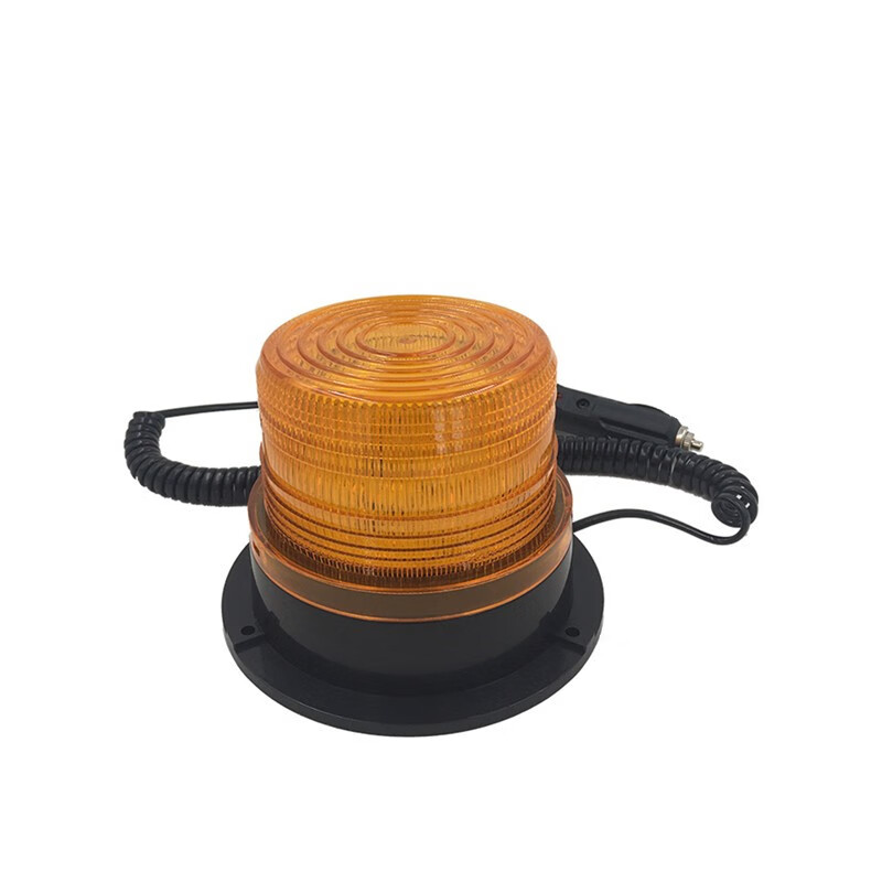 鼎红 夜间警示灯车用车载爆闪灯工程车闪光灯强磁车顶灯黄色信号灯