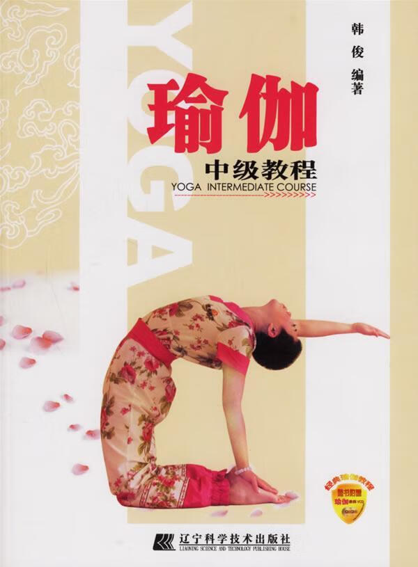 瑜伽中级教程1光盘养生保健瑜伽教材图书