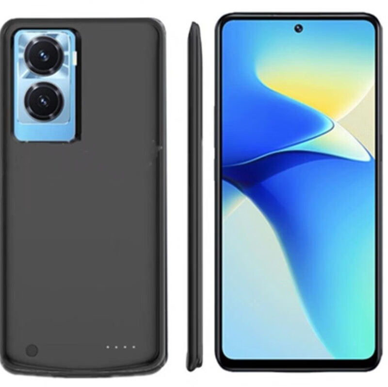 机番适用vivo y77e背夹式电池y77无线背夹充电宝20000毫安快充全包防