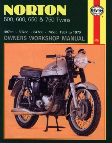 预订 Norton 500, 600, 650 & 750 Twins (57 - 70) Haynes Repair Manual