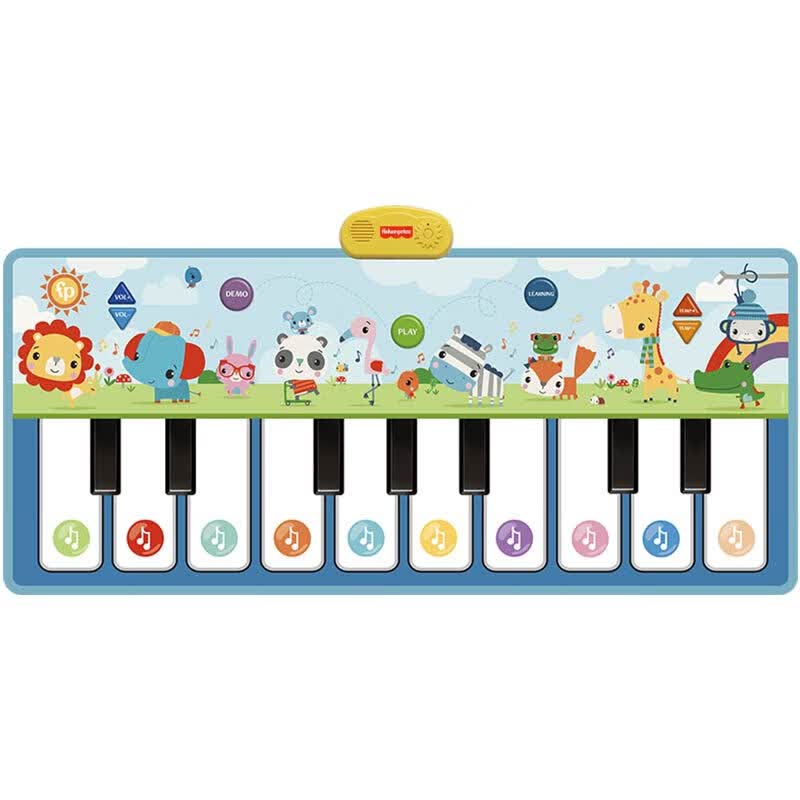 费雪（Fisher-Price）宝宝音乐毯 婴幼儿童跳舞毯早教乐器游戏垫室内健身脚踩GMFP027生日礼物礼品属于什么档次？