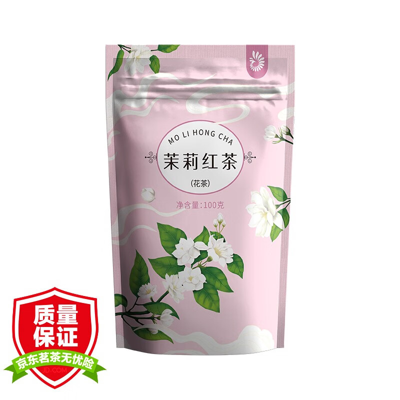 凤牌红茶 茉莉滇红茶拼配 云南凤庆产区 散装浓香型 国潮袋装红茶 100g