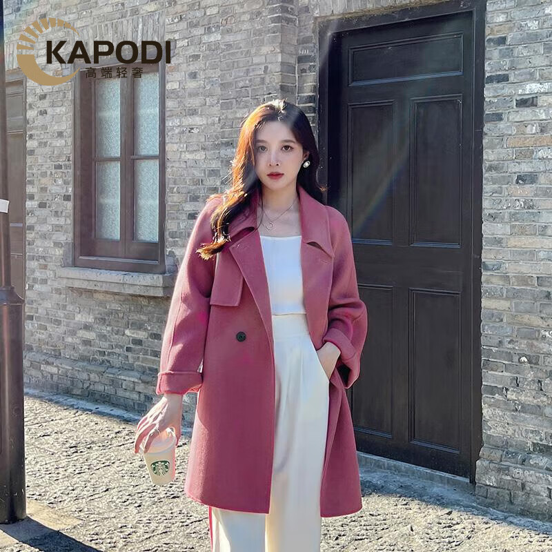 KAPODI捕头专卖店毛呢大衣-价格走势,销量趋势和实际评测