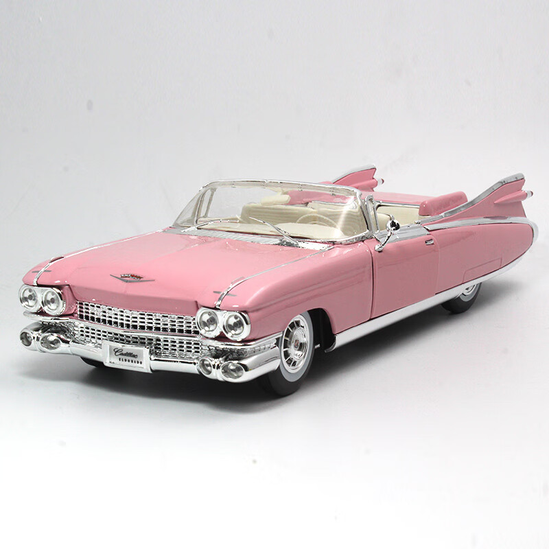 美驰图(maisto)美驰图 凯迪拉克 1959 敞篷 老爷车 猫王版 1:18 合金