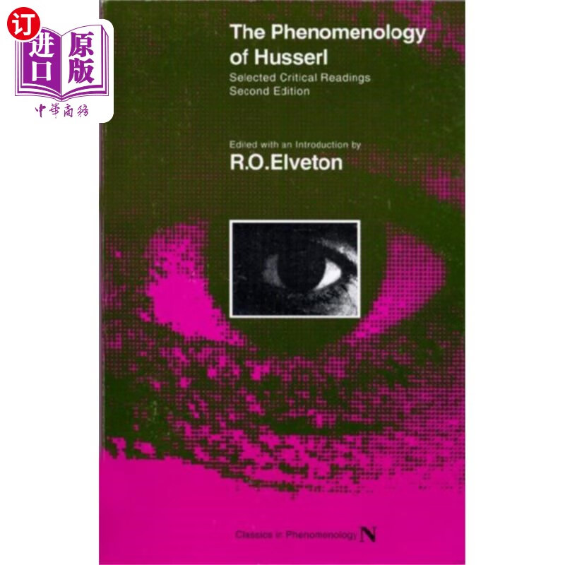 海外直订Phenomenology of Husserl 胡塞尔现象学