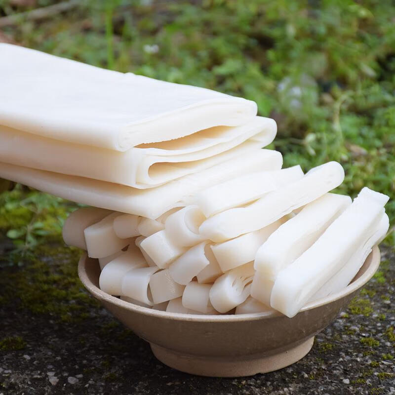 巢浩贵州特产 小吃 贵州盘子粉 宽粉 河粉 米皮散装 粉条凉皮宽粉条