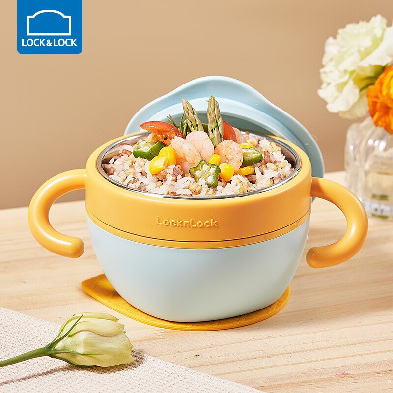 乐扣乐扣LOCK&LOCK宝宝辅食碗婴儿碗新生儿注水保温碗不锈钢碗儿童餐具碗注水碗婴幼儿餐具吸盘碗使用感如何?