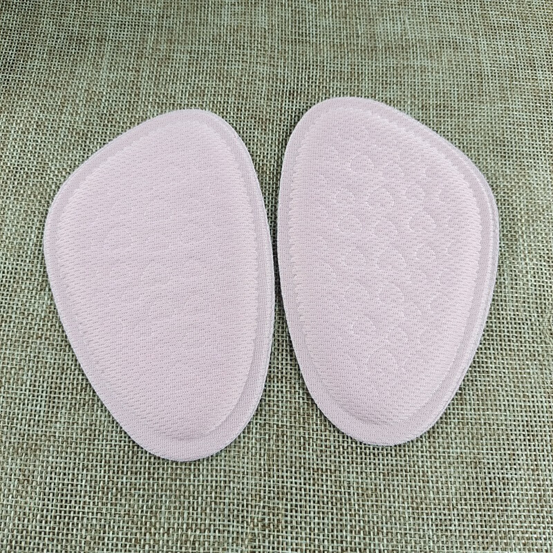 泡棉前掌垫加厚高跟鞋垫吸汗防滑防半垫前脚掌垫软半码鞋垫女夏 粉色