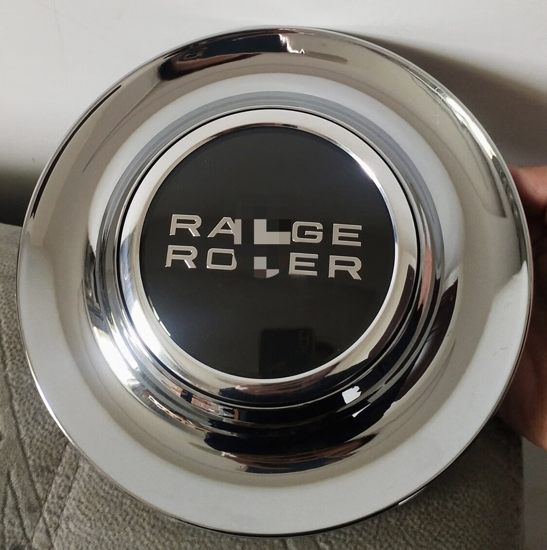 hkna悬浮轮毂盖网红轮毂标奔驰中心盖改装路虎轮毂车轮标不动 路虎