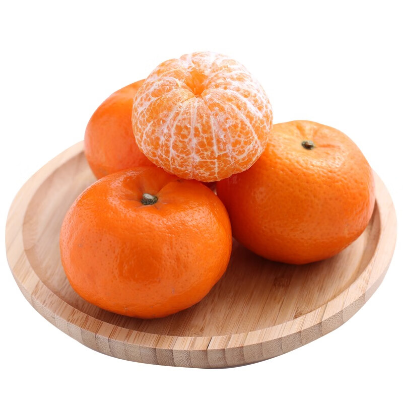 鑫佳叶正宗广西武鸣花皮沃柑 当季新鲜现采水果蜜柑 净重4.5斤装 单果55MM+