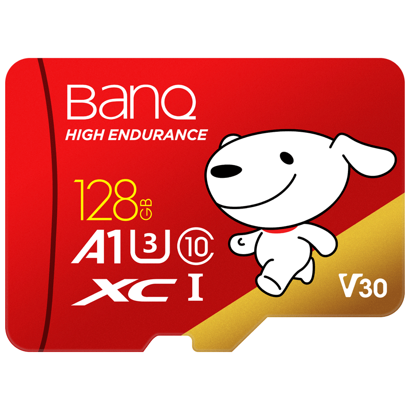banq&JOY联名款128GBTF（MicroSD）存储卡U3V30A1价格走势及评测