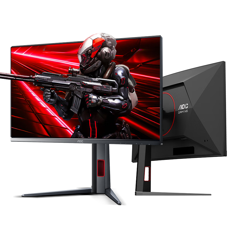 20点、再降价、PLUS会员：AOC 电竞显示器 宙斯盾25G4S 24.5英寸 300Hz 1ms HDR400