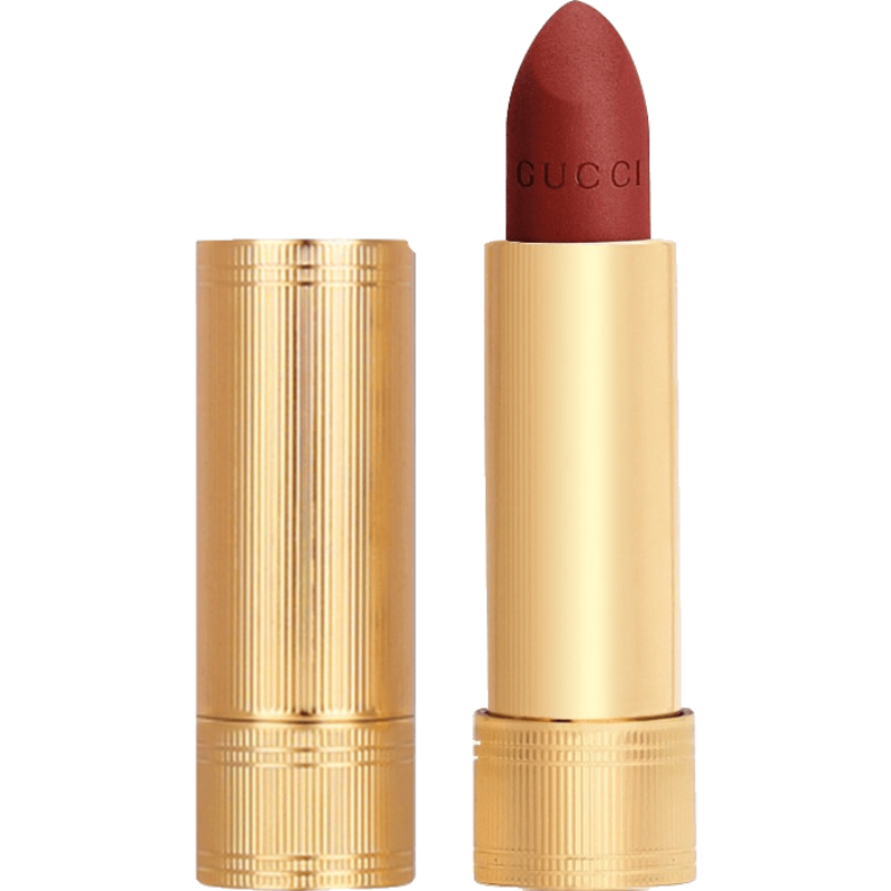 古驰(gucci)口红倾色绒雾唇膏 送女友 生日礼物 经典套装#505哑光 缎