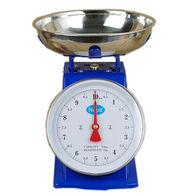 飘窗圆盘秤 20斤老式机械指针秤卖菜商用电子圆盘称托盘秤小 0公斤(钢