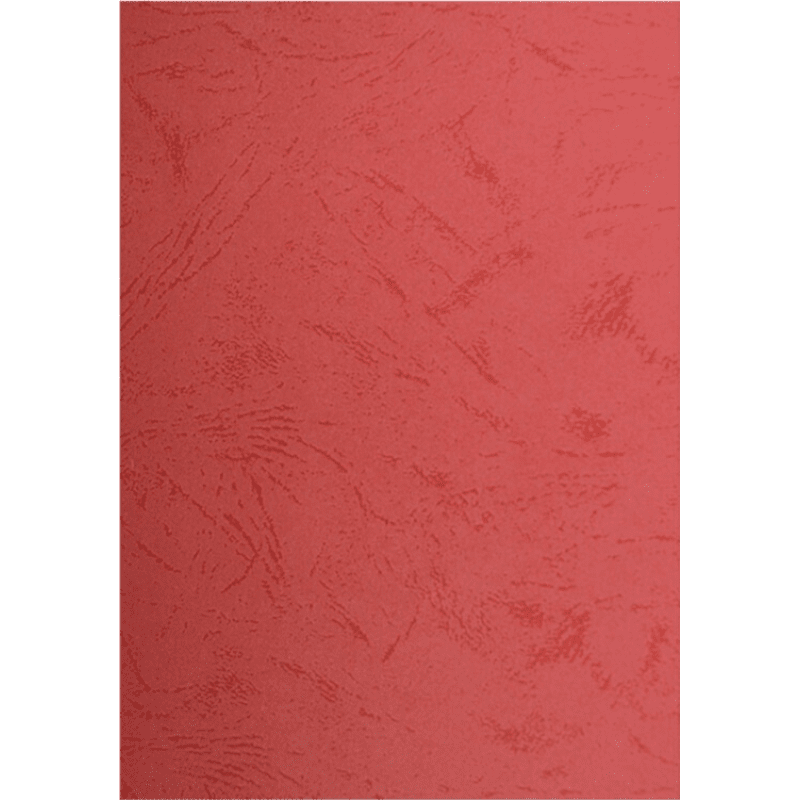 封皮卡纸装订封面纸a4皮纹纸云彩纸凹凸皮纹纸100张/包 大红色(100张