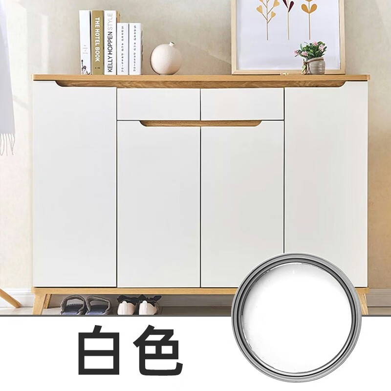 三青 水性自喷漆 白色半哑光 450ML 家用家具改色漆金属玻璃塑料翻新漆属于什么档次？