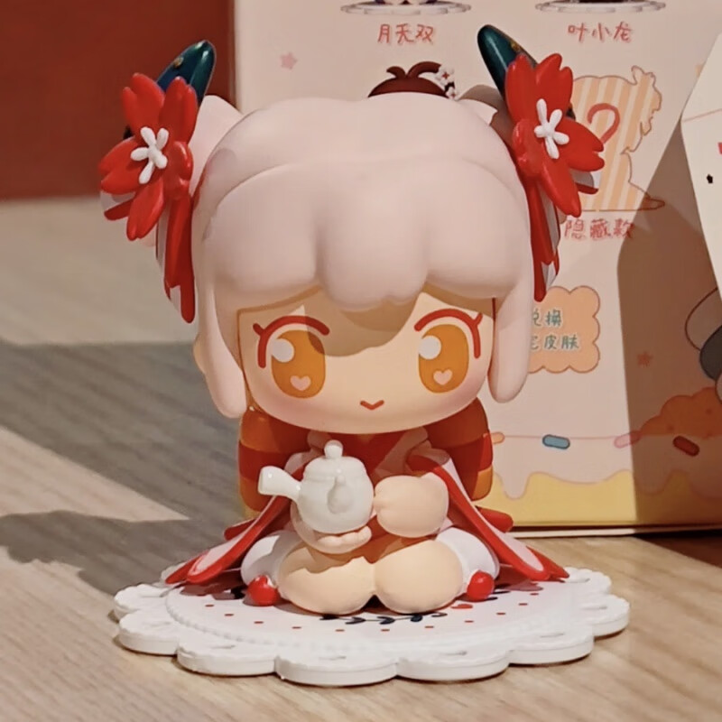 裕臻迷你世界盲盒大佬请喝茶系列公仔摆件礼物娃娃花火隐藏皮肤 盲盒1