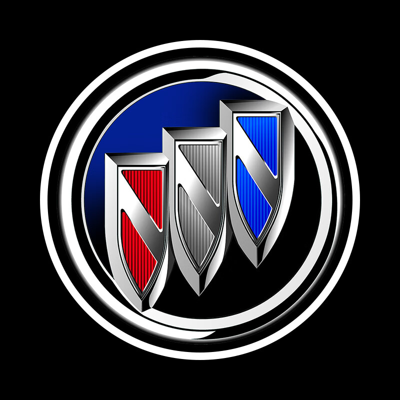 别克昂科威plus凯越威朗微蓝6车内改装饰用品车门投影迎宾灯 别克车标