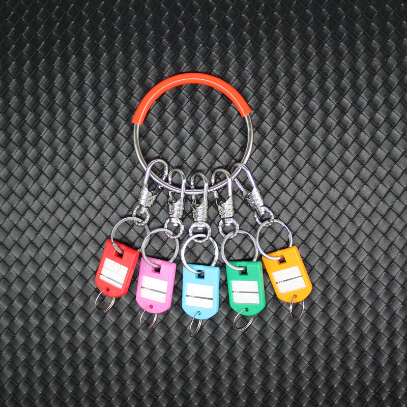 包租婆钥匙盘 包租婆钥匙串圈环锁匙圆盘收租公收纳神器房间门钥l