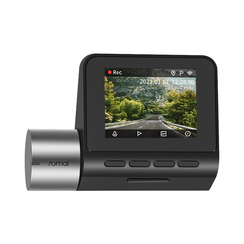 70迈 智能行车记录仪A500S 支持前后双录+后摄像头车外款