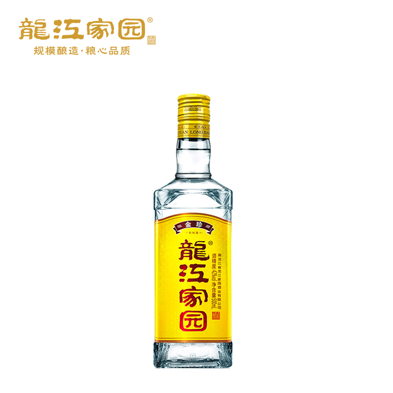 龙江家园金珍东北白酒42度500ml 单瓶装
