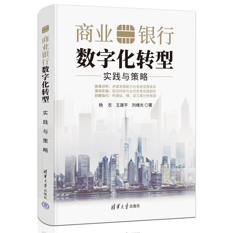 商业银行数字化转型：实践与策略 杨农 王建平 刘绪光 著 清华大学出版社