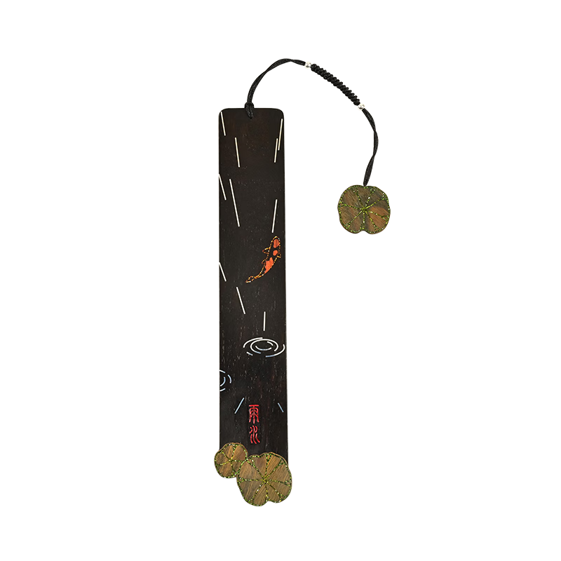 古典中国风24节气檀木书签生日礼物伴手礼纪念品毕业季同学老师 雨水