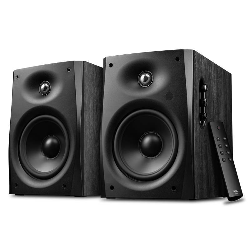 惠威(HiVi) D1090 2.0声道蓝牙音箱家用客厅电视音响多媒体6.5英寸中低音 【D1090】黑色