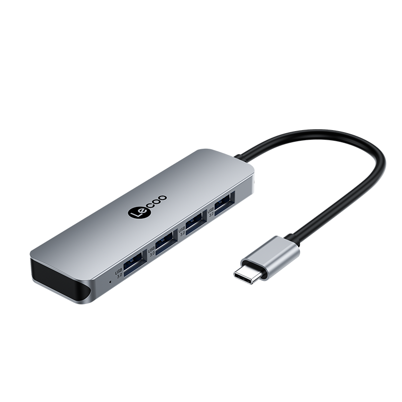 联想来酷 Type-C分线器转接头USB-C转换器扩展坞Hub集线器3.0分线器四合一适用苹果华为笔记本电脑LKC1340H100018894910
